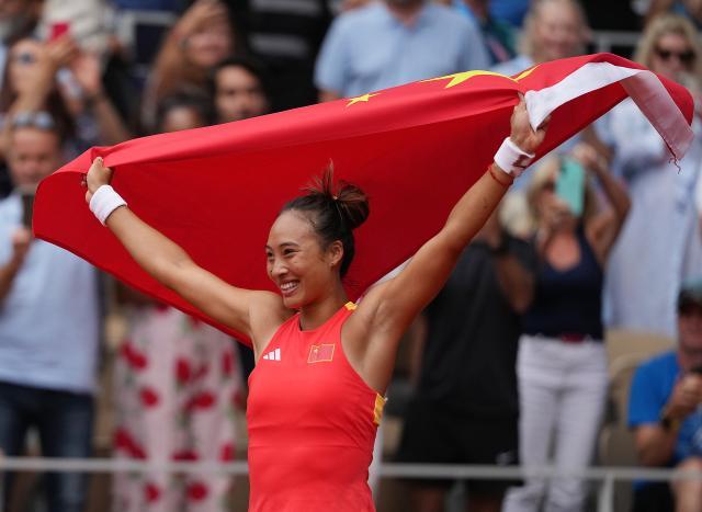 开云体育app-郑钦文：我们的金牌和银牌是中国网球的巨大成功