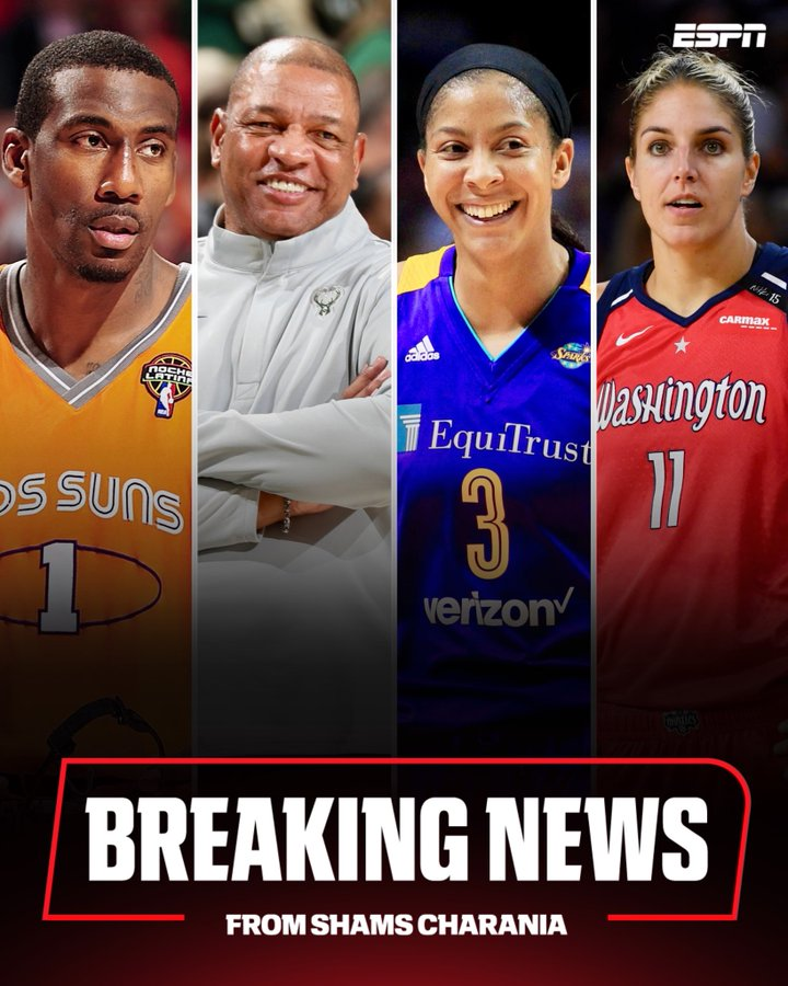 开云体育官方app-Shams：老里与小斯确定入选篮球名人堂 两大WNBA球星也在列