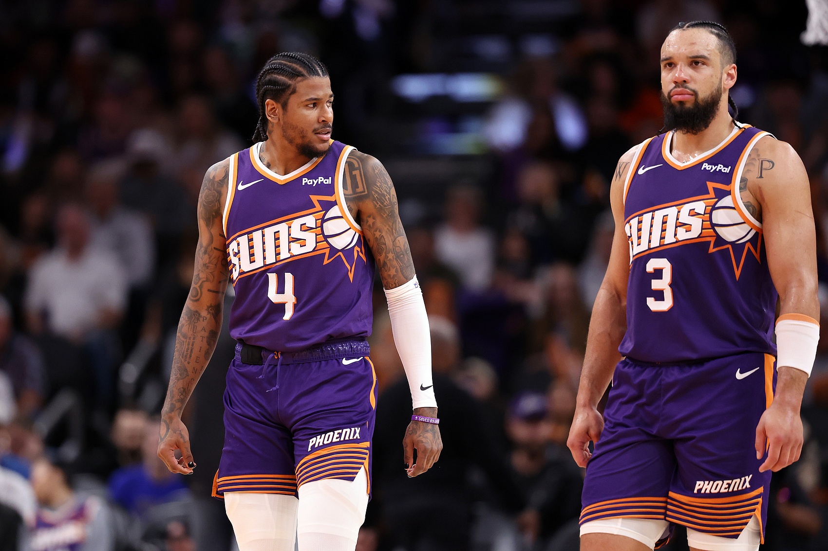 开云体育官方app-记者：火箭连续两季横扫太阳 区别是KD&amp;杰伦·格林/狄龙互换阵营