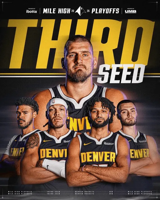 开云体育app-再战森林狼！掘金官方晒球队夺得西部第三的海报与球迷分享